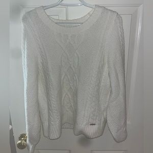 Abercrombie & Fitch white sweater